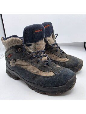 Trezeta Gore-Tex Womens Hiking Boots Size 37 Gray Black Waterproof Outdoor Camp